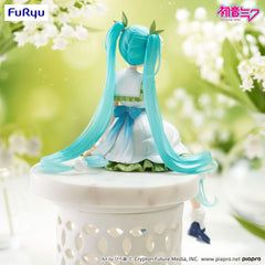 Hatsune Miku Noodle Stopper PVC Statue Flower Fairy Lily of the Valley 14 cm   4571623511595