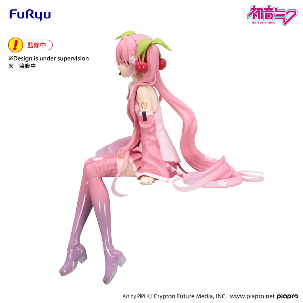 Hatsune Miku Noodle Stopper PVC Statue Sakura Miku 2026 14 cm    4571623511601