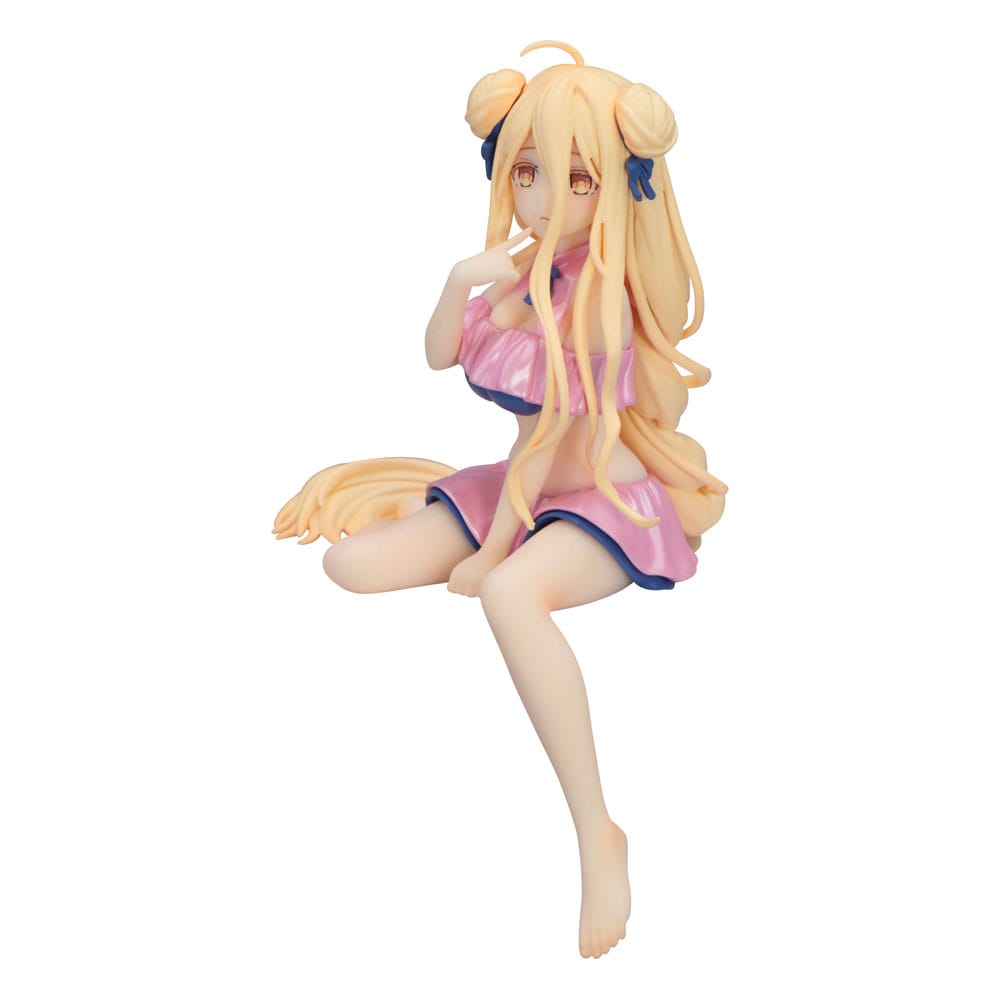 Date A Live V Noodle Stopper PVC Statue Mukuro Hoshimiya Swimsuit Pastel Pink Color Ver. 13 cm    4571623511687
