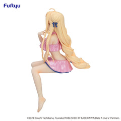 Date A Live V Noodle Stopper PVC Statue Mukuro Hoshimiya Swimsuit Pastel Pink Color Ver. 13 cm    4571623511687