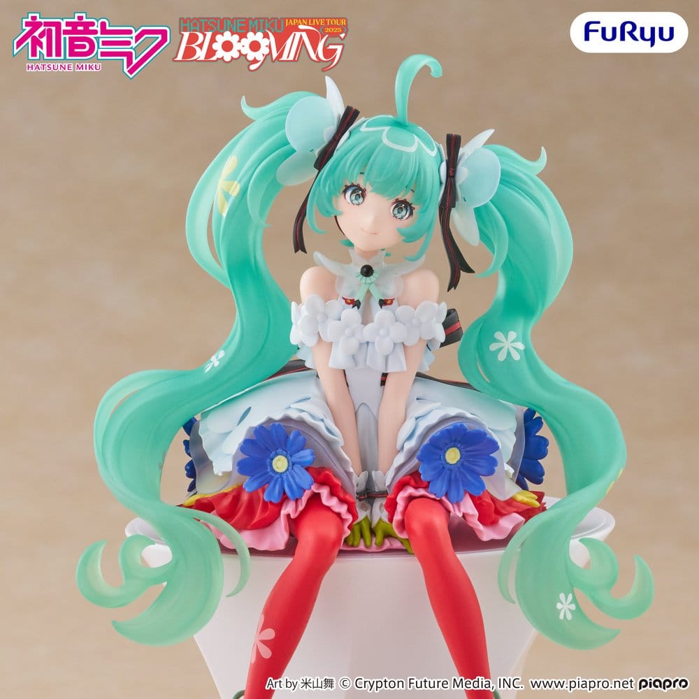 Hatsune Miku Noodle Stopper PVC Statue Hatsune Miku Japan Live Tour 2025 Blooming 14 cm    4571623512554