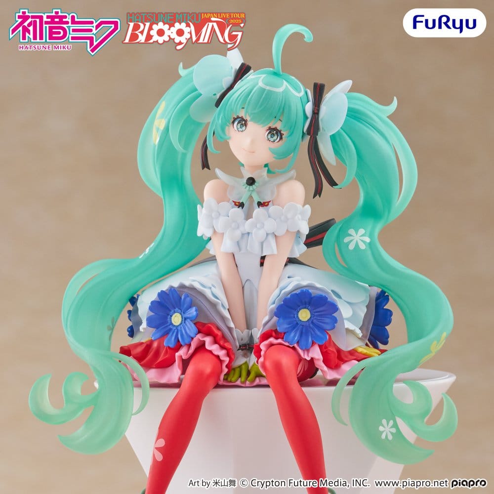 Hatsune Miku Noodle Stopper PVC Statue Hatsune Miku Japan Live Tour 2025 Blooming 14 cm    4571623512554