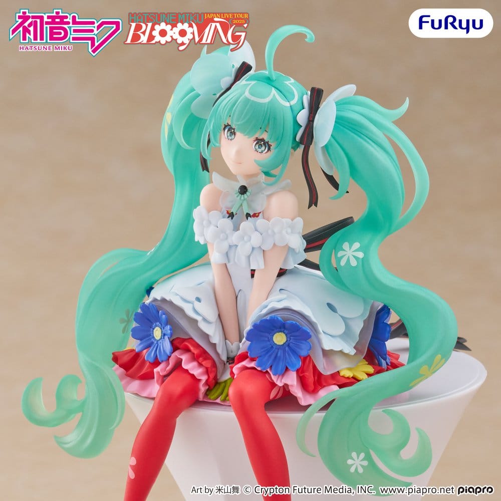 Hatsune Miku Noodle Stopper PVC Statue Hatsune Miku Japan Live Tour 2025 Blooming 14 cm    4571623512554