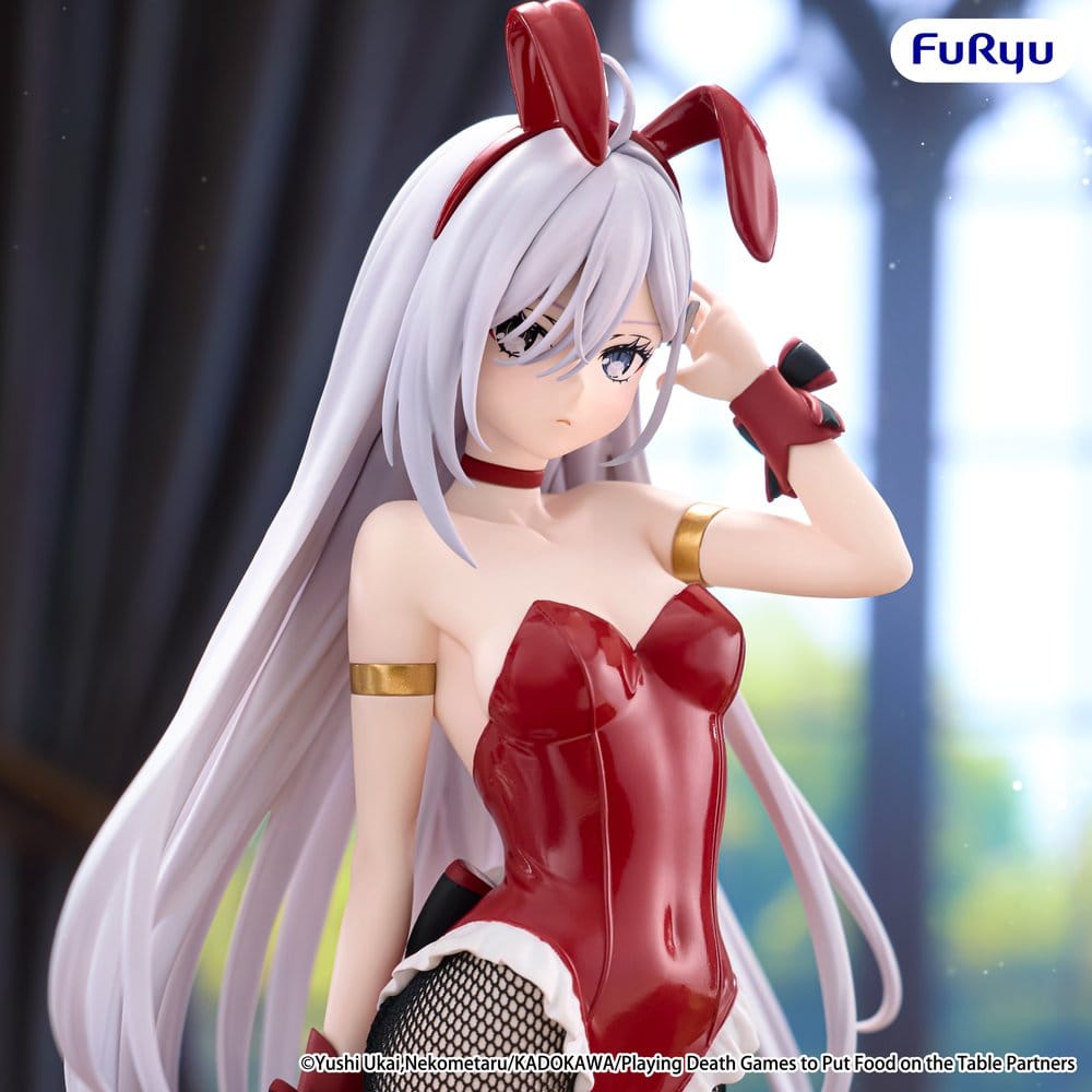 Playing Death Games to Put Food on the Table BiCute Bunnies PVC Statue Yuki 25 cm 4571623512592