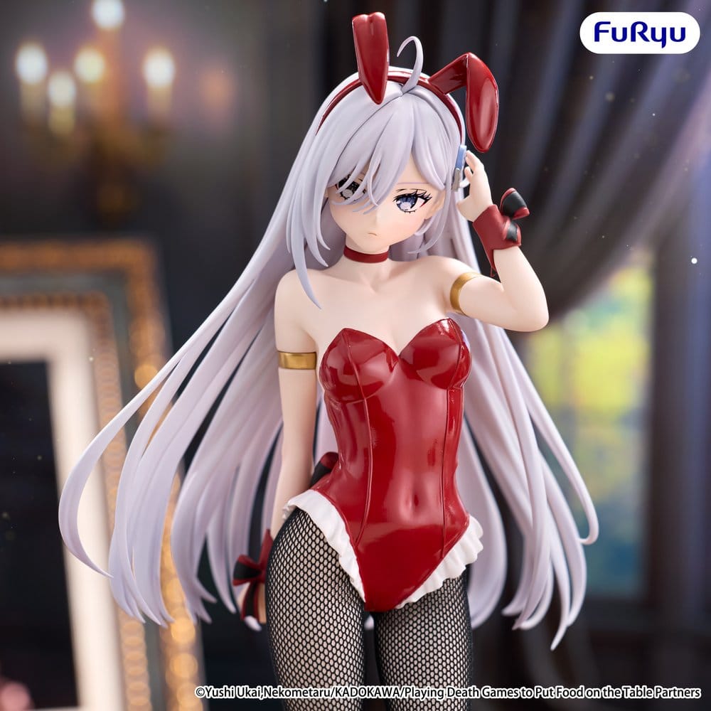 Playing Death Games to Put Food on the Table BiCute Bunnies PVC Statue Yuki 25 cm 4571623512592