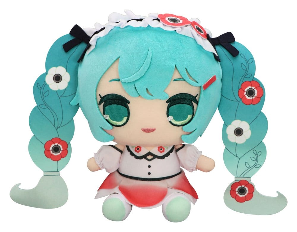 Hatsune Miku Kyurumaru Big Plush Figure Anemone 26 cm    4571623512721