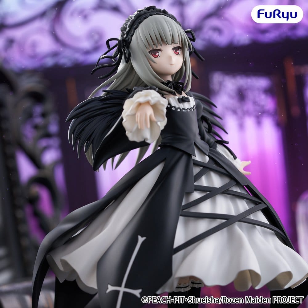 Rozen Maiden Trio-Try-iT PVC Statue Suigintou 18 cm     4571623513018