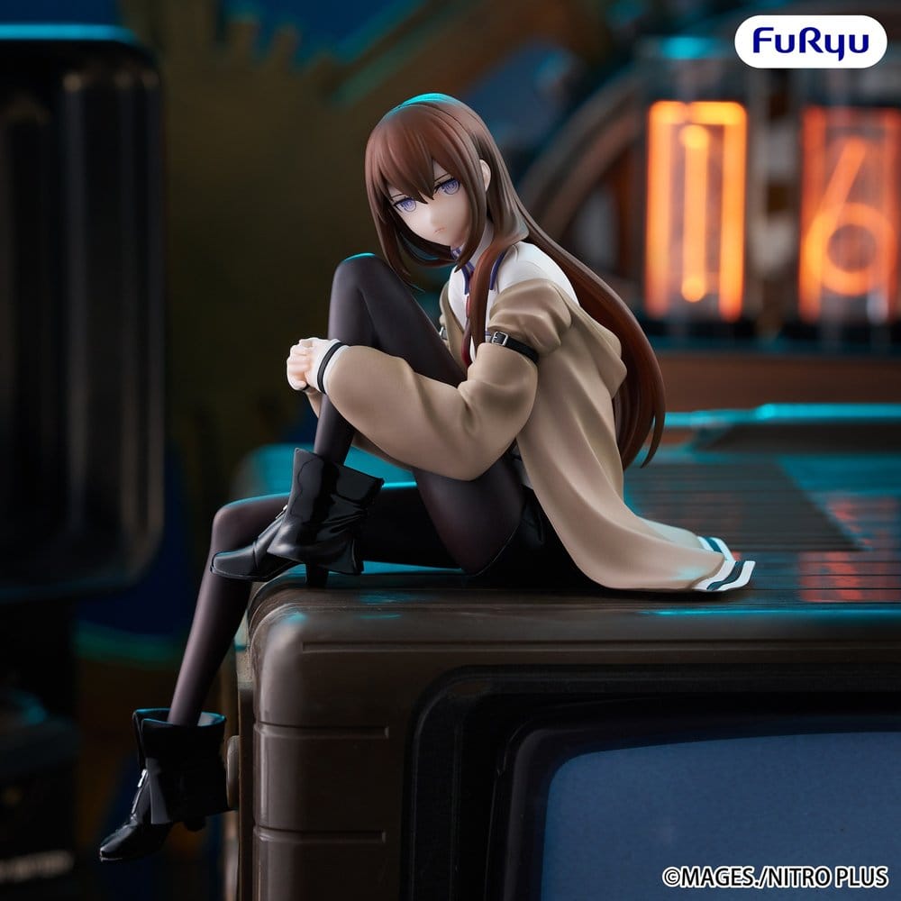 SteinsGate Noodle Stopper PVC Statue Kurisu Makise 14 cm       4571623513100