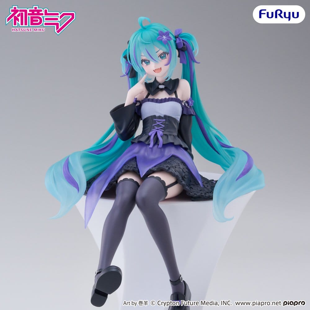 Hatsune Miku Noodle Stopper PVC Figure Flower Fairy Bellflower 14 cm 4571623513766
