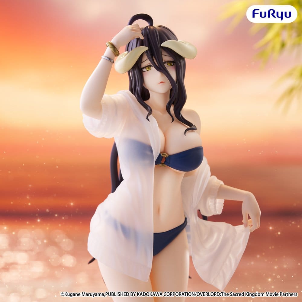 Overlord Muchute PVC Figure Albedo aqua Ver. 20.5 cm 4571623513780