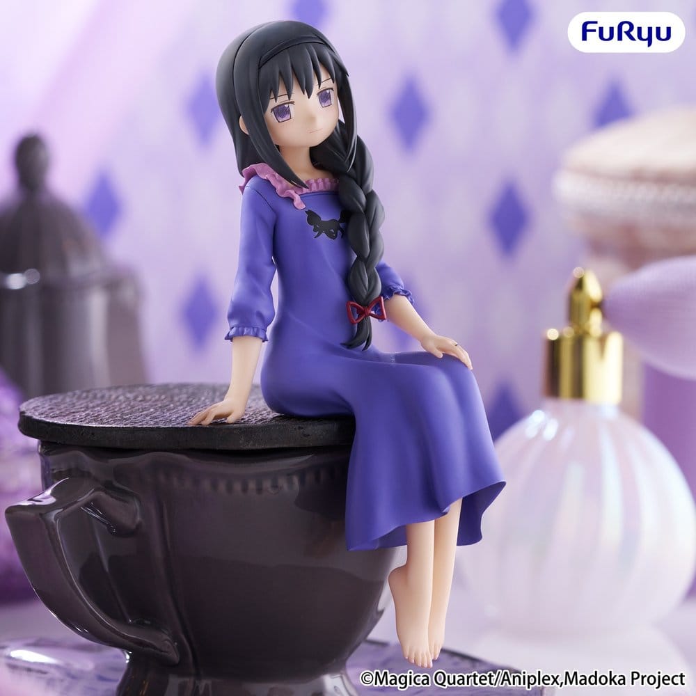 Puella Magi Madoka Magica PVC Figure Noodle Stopper -Homura Akemi- 15 cm 4571623513865