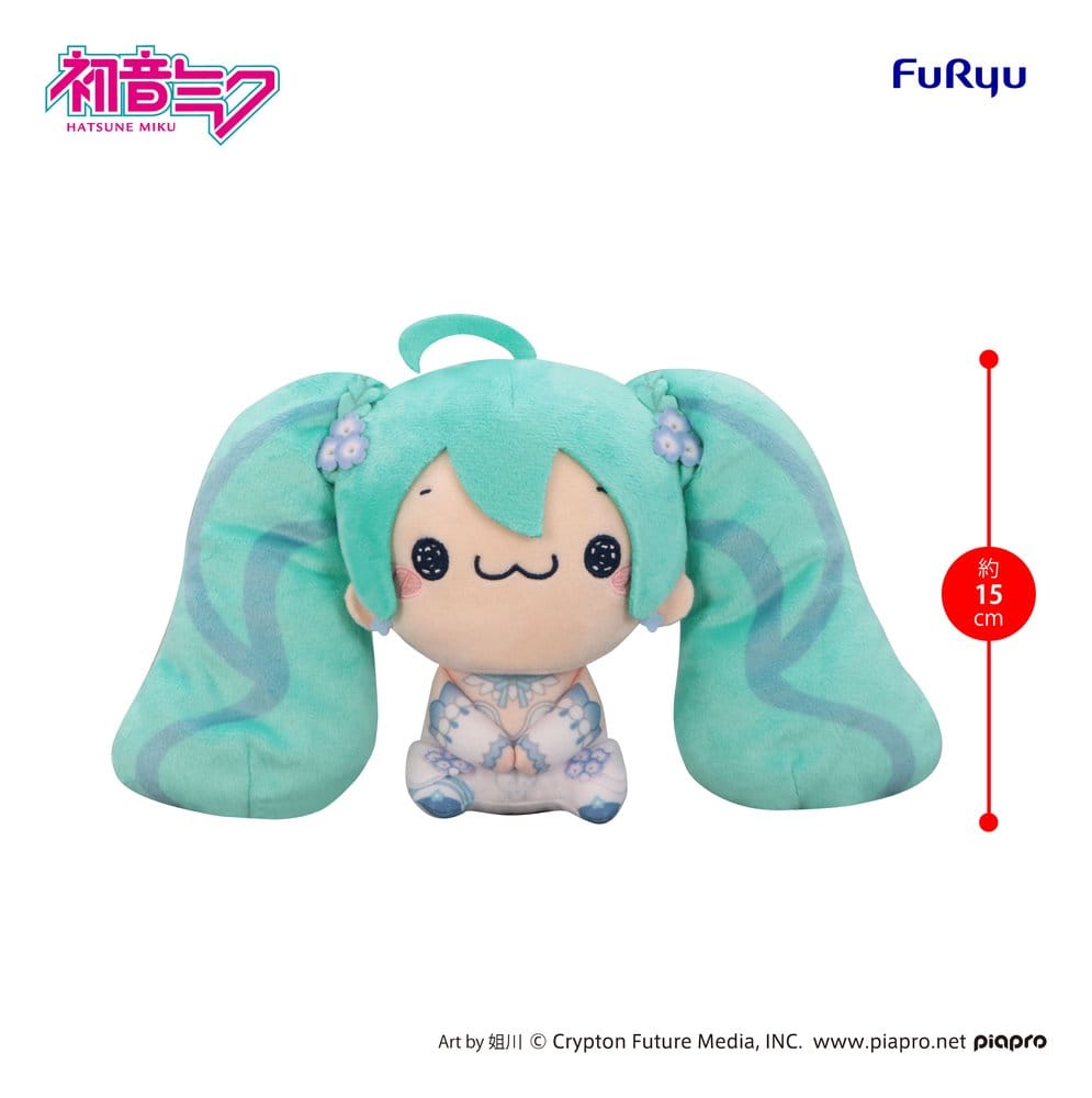 Hatsune Miku Mochipico Plush Figure Nemophila A 15 cm 4571623513964