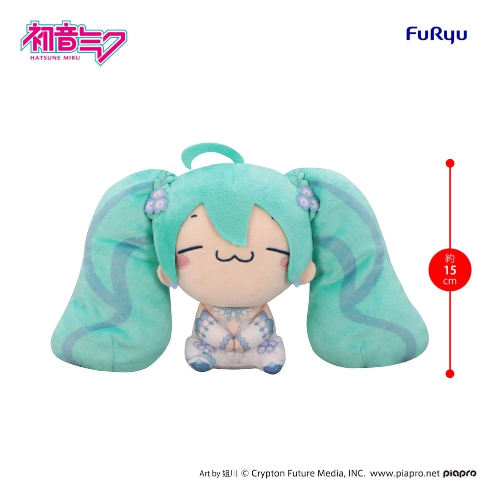 Hatsune Miku Mochipico Plush Figure Nemophila B 15 cm 4571623513971