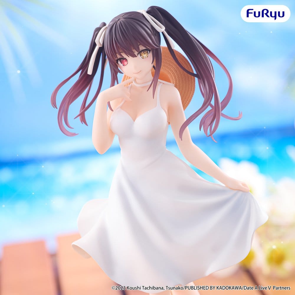 Date A Live Summer Dress PVC Figure Kurumi Tokisaki 21 cm 4571623515036