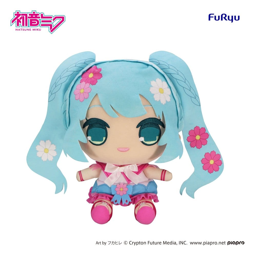 Hatsune Miku Kyurumaru Big Plush Figure Cosmos 27 cm 4571623515159