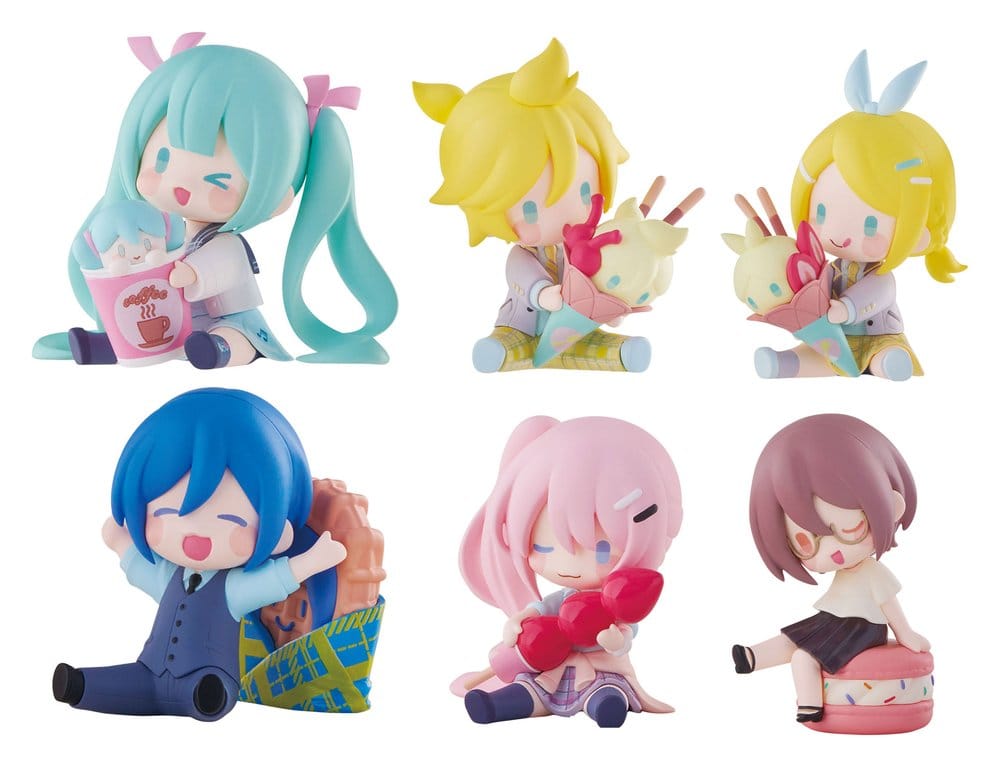 Hatsune Miku Sweet School Life Mini Figures 6-Pack heo exclusive 6 cm&nbsp 4571623516705