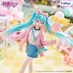 Hatsune Miku Muchute PVC Figure Theme Park Date Version 19 cm 4571623516712
