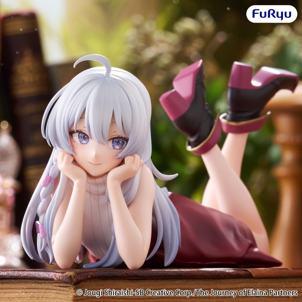 The Journey of Elaina Noodle Stopper PVC Figure Elaina Lying Down Ver. 11 cm 4571623517566