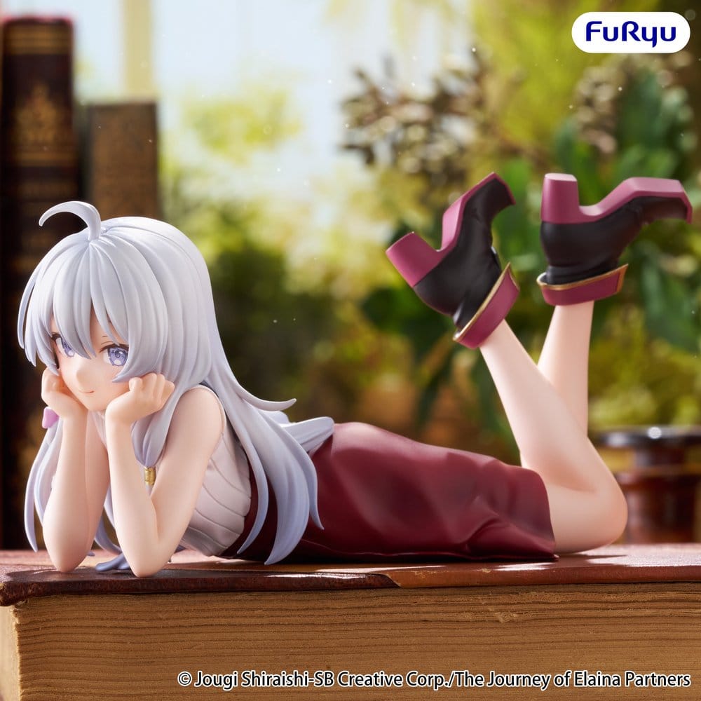 The Journey of Elaina Noodle Stopper PVC Figure Elaina Lying Down Ver. 11 cm 4571623517566