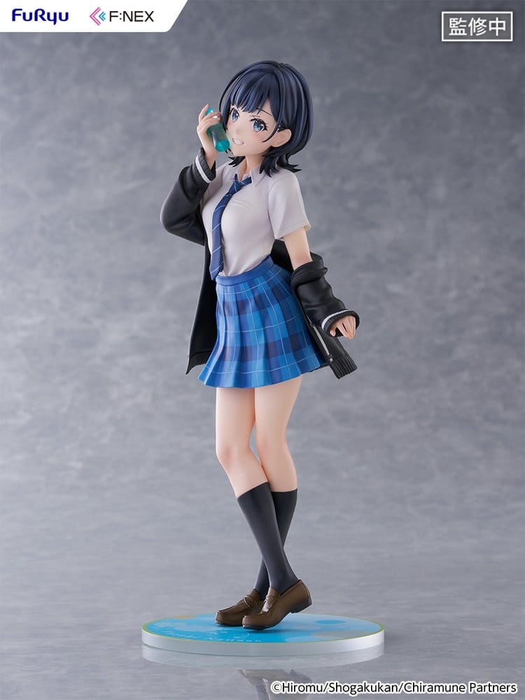 Chitose Is in the Ramune Bottle F:NEX PVC Figure 1/7 Yuzuki Nanase 23 cm 4571623518082