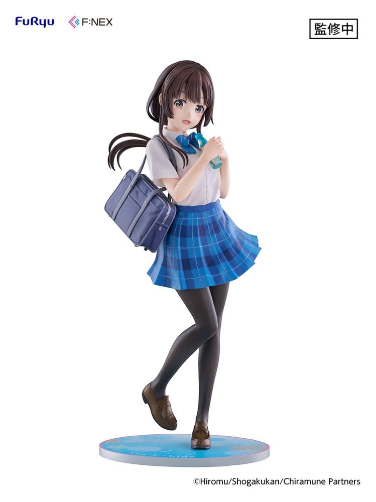 Chitose Is in the Ramune Bottle F:NEX PVC Figure 1/7 Yua Uchida 23 cm 4571623518105