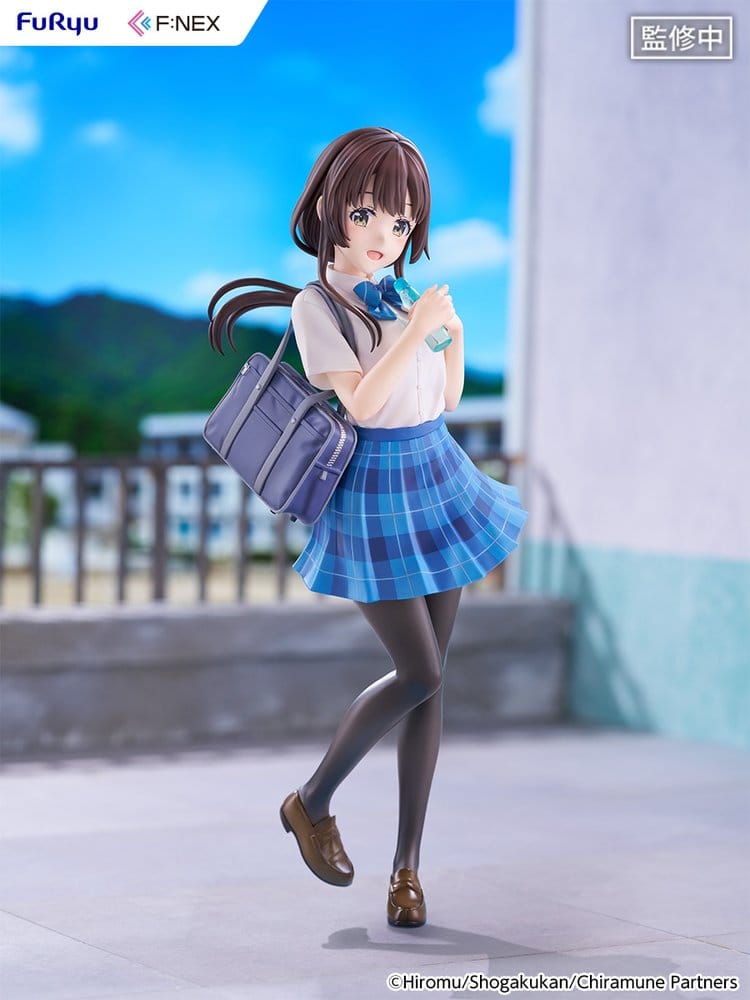 Chitose Is in the Ramune Bottle F:NEX PVC Figure 1/7 Yua Uchida 23 cm 4571623518105
