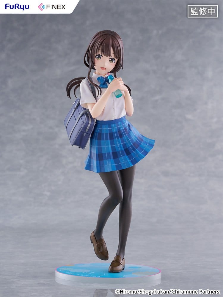 Chitose Is in the Ramune Bottle F:NEX PVC Figure 1/7 Yua Uchida 23 cm 4571623518105
