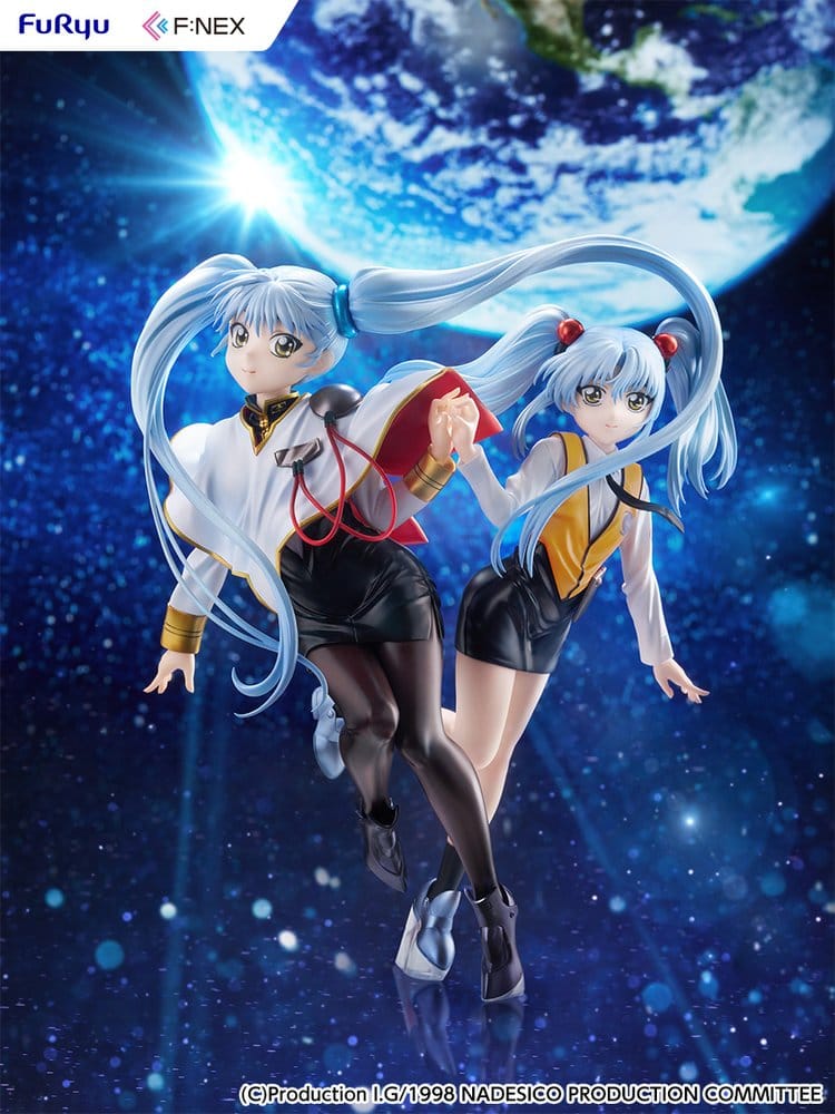 Nadesico the movie The prince of darkness PVC Figure 1/7 Ruri Hoshino double ruriruri Ver. 22 cm 4571623518266