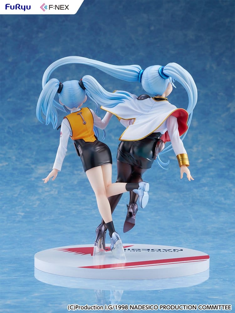 Nadesico the movie The prince of darkness PVC Figure 1/7 Ruri Hoshino double ruriruri Ver. 22 cm 4571623518266