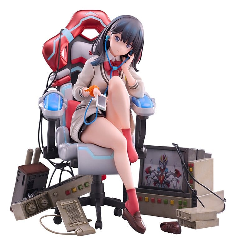 SSSS. Gridman Universe BiCute Bunnies PVC Statue Rikka Takarada Gaming Chair Ver. 19 cm  4571623518297