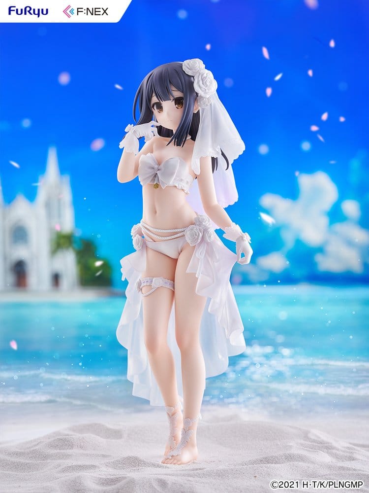 Fate/kaleid liner Prisma Illya: Licht - The Nameless Girl F:NEX PVC Figur 1/7 Miyu Edelfelt Wedding Swimsuit Ver. 21 cmFate/kaleid liner Prisma Illya: Licht - The Nameless Girl F:NEX PVC Figure 1/7 Miyu Edelfelt Wedding Swimsuit Ver. 21 cmFate/kaleid line 4571623518587