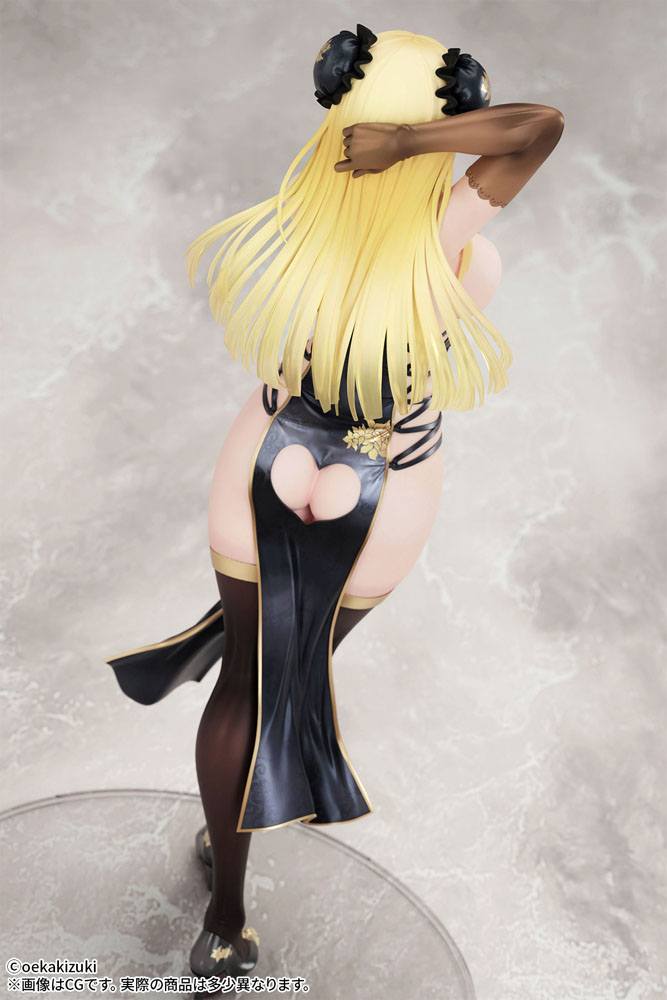 Original Character Statue 1/7 China Girl Black Ver. Illustrated by Oekakizuki 20 cm 4571498448569