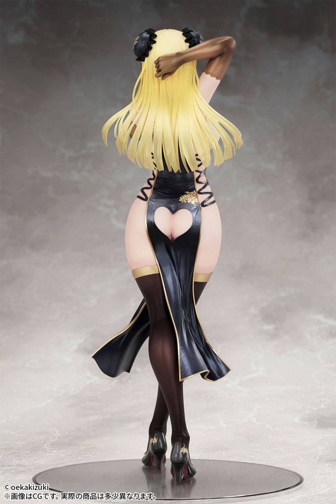 Original Character Statue 1/7 China Girl Black Ver. Illustrated by Oekakizuki 20 cm 4571498448569