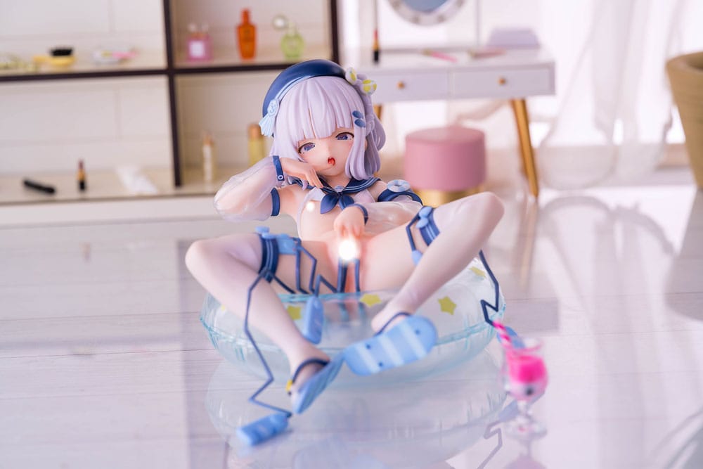 Original Character PVC Statue 1/6 Fish fishing Rina Tsukasa 9 cm 4573526990088