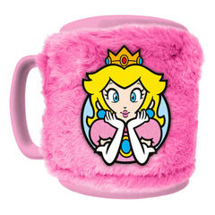 Super Mario Fuzzy Mug Princess Peach 5063457007546