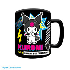 Sanrio Fuzzy Mug Kuromi 5063457019006