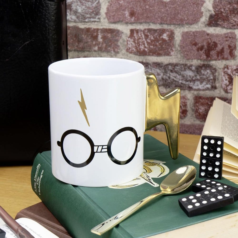 Harry Potter Mug Glasses Lightning Handle 460 ml 4051112152954