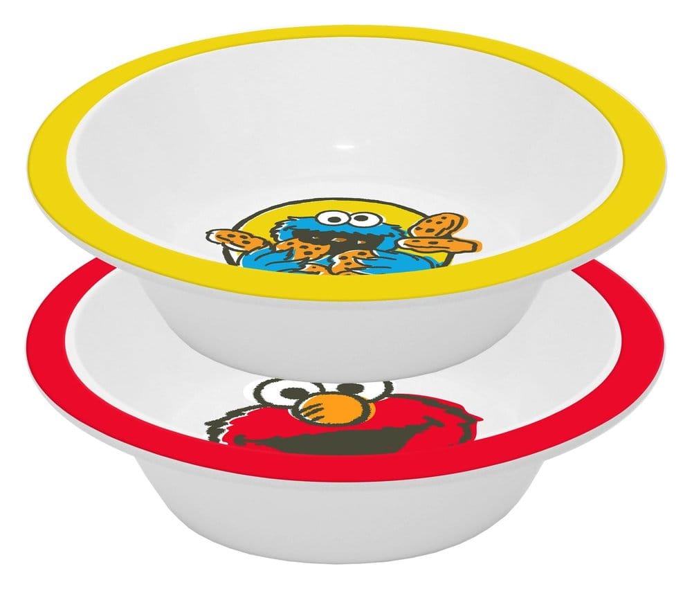 Sesame Street Cereal Bowl Vintage Kids 2-Pack 300ml 4051112153517