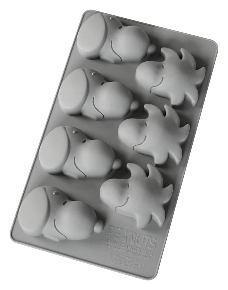Peanuts Silicone Muffin Tray Snoopy & Woodstock grey 4051112165633