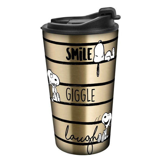 Peanuts Travel Mug Smile Giggle Laugh 4051112165886