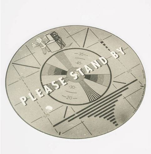Fallout Slip Mat Please Stand by Record 30 x  0840316410038