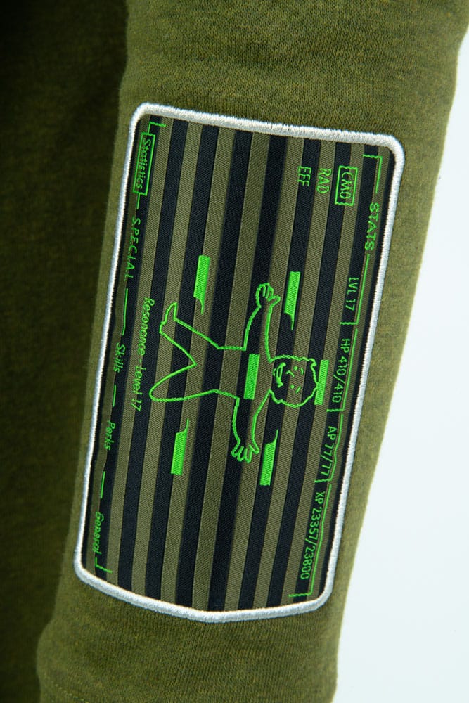 Fallout Hooded Sweater Analog Pip-Boy Size S 0840316412735