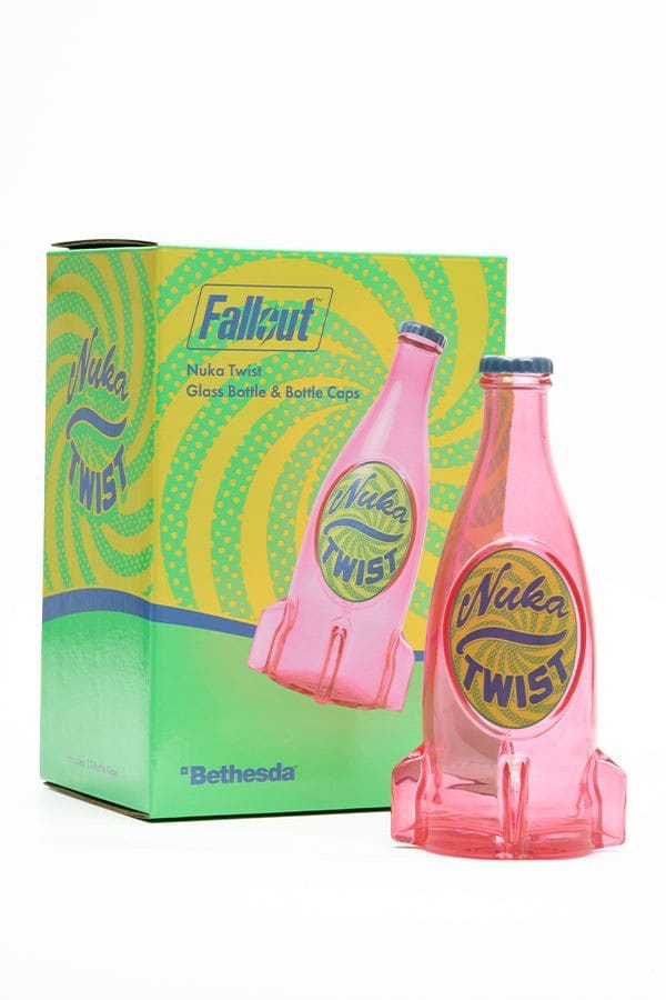 Fallout Bottle Series Replica Glass Bottle & Cap Nuka Twist 0840316419635