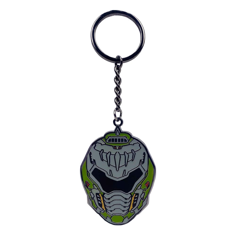 Doom The Dark Ages Metal Keychain Helmet 0840316423571