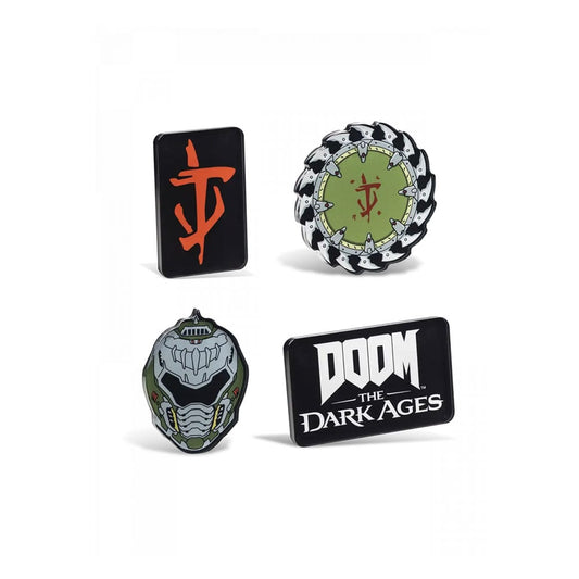 Doom The Dark Ages Magnet set Icons 0840316423557