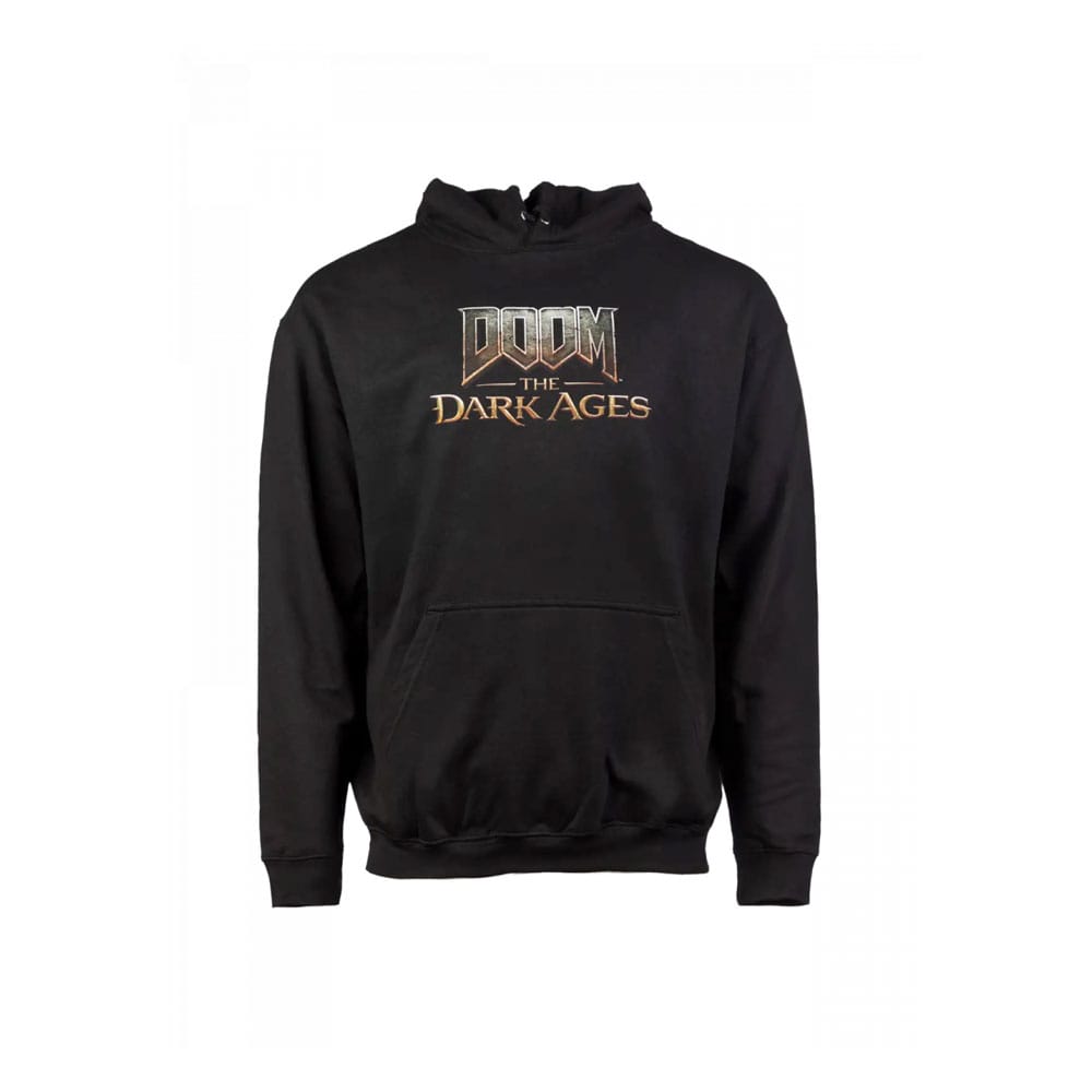 Doom The Dark Ages Hooded Sweater Logo Size S 0840316423908