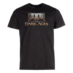 Doom The Dark Ages T-Shirt Logo Washed Out Size S 0840316424134