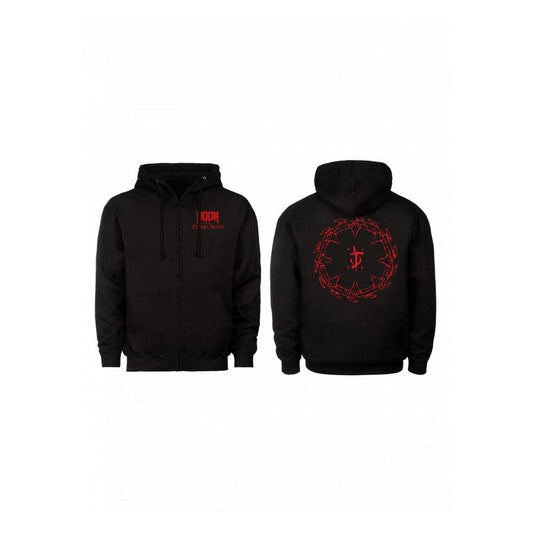 Doom The Dark Ages Hooded Sweater Analog Shield Size S 0840316424738