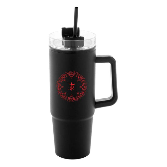 Doom The Dark Ages Insulated Mug with Straw Shield 1180 ml 0840316425018