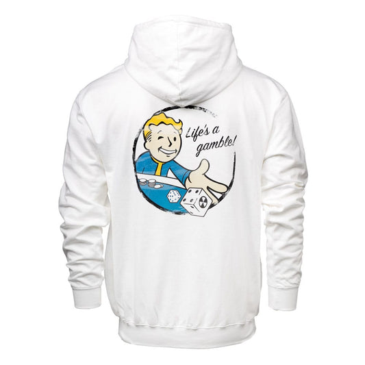 Fallout Zipper Hoodie Gamble Size S 0840316428590